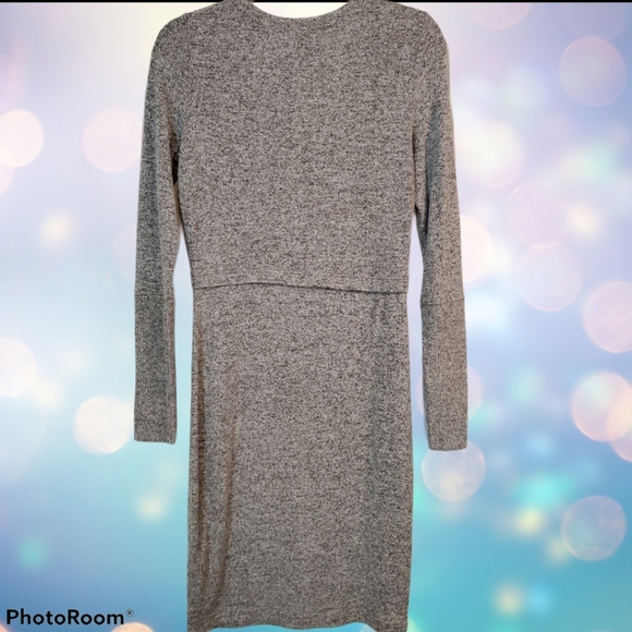 Express Brushed Jersey "Sweater" Dress - Picture 8 of 8